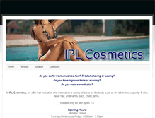 Tablet Screenshot of iplcosmetics.weebly.com