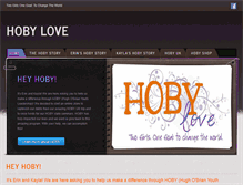 Tablet Screenshot of hobylove.weebly.com