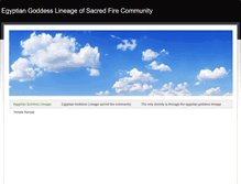 Tablet Screenshot of egyptiangoddesslineagesasfc.weebly.com