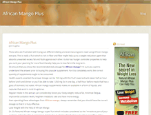 Tablet Screenshot of africanmangodietreviews.weebly.com