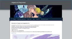 Desktop Screenshot of angelofhapinessfan.weebly.com