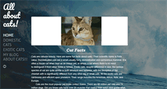 Desktop Screenshot of cats.weebly.com