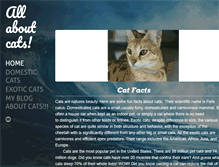 Tablet Screenshot of cats.weebly.com