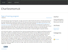 Tablet Screenshot of charliesmomuk.weebly.com