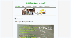 Desktop Screenshot of feelingindia.weebly.com