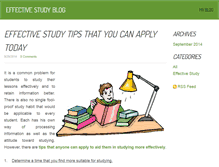 Tablet Screenshot of effectivestudy.weebly.com