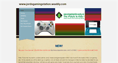 Desktop Screenshot of jordsgamingstation.weebly.com