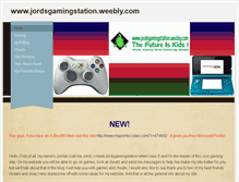 Tablet Screenshot of jordsgamingstation.weebly.com