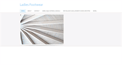 Desktop Screenshot of ladiesfootwear0z.weebly.com