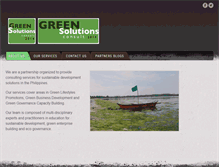 Tablet Screenshot of greensolutionsph.weebly.com