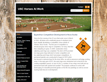Tablet Screenshot of horsesatwork.weebly.com