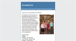 Desktop Screenshot of brookfieldsca.weebly.com