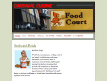 Tablet Screenshot of cardinalcuisine.weebly.com