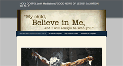 Desktop Screenshot of holygospeleveryday.weebly.com
