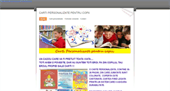 Desktop Screenshot of cartipersonalizate.weebly.com