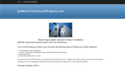 Desktop Screenshot of jaywantscommercialproperty.weebly.com