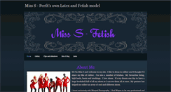 Desktop Screenshot of misssfetish.weebly.com