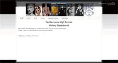 Desktop Screenshot of fhshistory.weebly.com