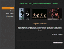 Tablet Screenshot of dance100apreuschl.weebly.com