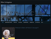 Tablet Screenshot of eliselivingstonapphysicsc.weebly.com