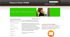 Desktop Screenshot of hcdsb.weebly.com