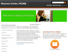 Tablet Screenshot of hcdsb.weebly.com