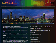 Tablet Screenshot of eazofficespace.weebly.com