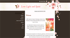Desktop Screenshot of lovelightandspirit.weebly.com