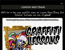 Tablet Screenshot of londonwestbank.weebly.com