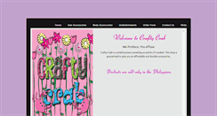 Desktop Screenshot of craftycrab.weebly.com