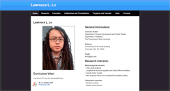 Desktop Screenshot of lawrencelo.weebly.com