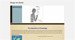 Desktop Screenshot of drugsrdum.weebly.com
