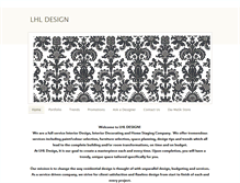 Tablet Screenshot of lhldesign.weebly.com