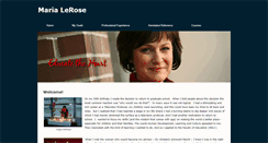 Desktop Screenshot of marialeroseportfolio.weebly.com