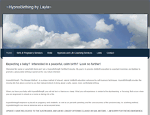 Tablet Screenshot of hypnobirthingandreikibylayla.weebly.com