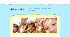 Desktop Screenshot of gelnersgab.weebly.com