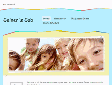 Tablet Screenshot of gelnersgab.weebly.com