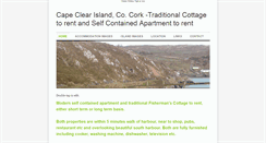 Desktop Screenshot of capeclearcottage.weebly.com