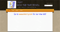 Desktop Screenshot of olmyouthministry.weebly.com