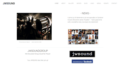 Desktop Screenshot of jwsound.weebly.com