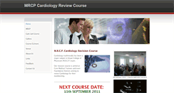 Desktop Screenshot of mrcpcardiology.weebly.com
