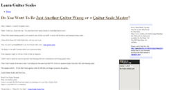 Desktop Screenshot of learn-guitar-scales.weebly.com