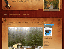 Tablet Screenshot of greatfindsnh.weebly.com