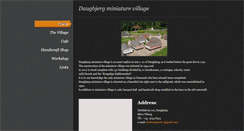 Desktop Screenshot of daugbjerg-miniature-village.weebly.com