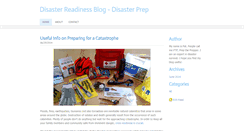 Desktop Screenshot of disasterprep.weebly.com