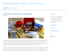 Tablet Screenshot of disasterprep.weebly.com