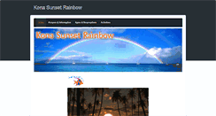Desktop Screenshot of konasunsetrainbow.weebly.com