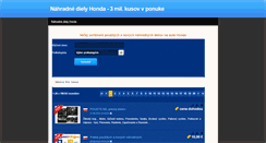 Desktop Screenshot of nahradnedielyhonda.weebly.com