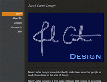 Tablet Screenshot of jacobcarterdesign.weebly.com