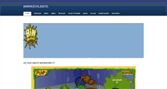 Desktop Screenshot of binweevilsitee.weebly.com